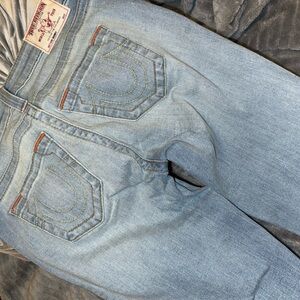True Religion Light Wash Denim Jeans